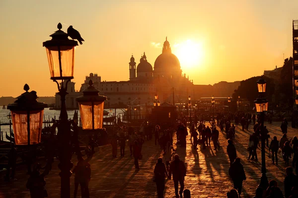 サン ・ マルコ広場とヴェネツィアの教会 — ストック写真
