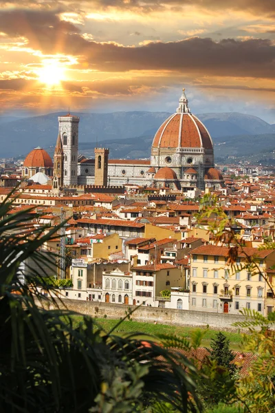 Florencie v jarní čas, Toskánsko, Itálie — Stock fotografie