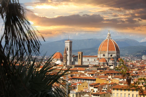 Florence pada musim semi, Tuscany, Italia — Stok Foto