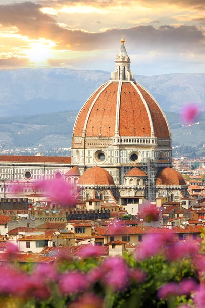 Firenze tavaszi idő, Toszkána, Olaszország — Stock Fotó