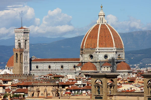 Florence katedrále, Toskánsko, Itálie — Stock fotografie