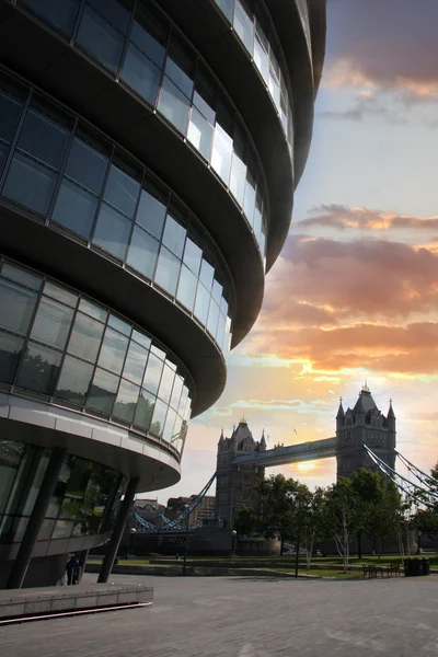런던, 영국에서 유명한 타워 브릿지 — 스톡 사진