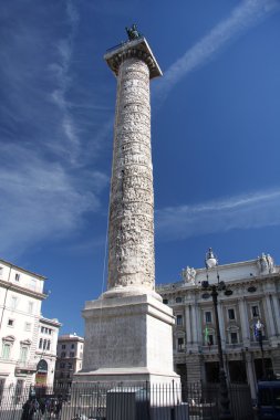 columna Trajans en Roma, Italia