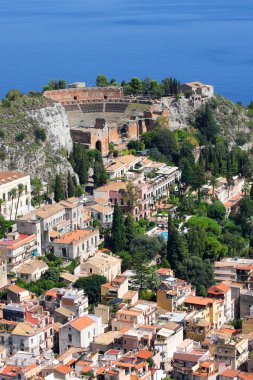 Taormina tiyatro Sicilya, İtalya