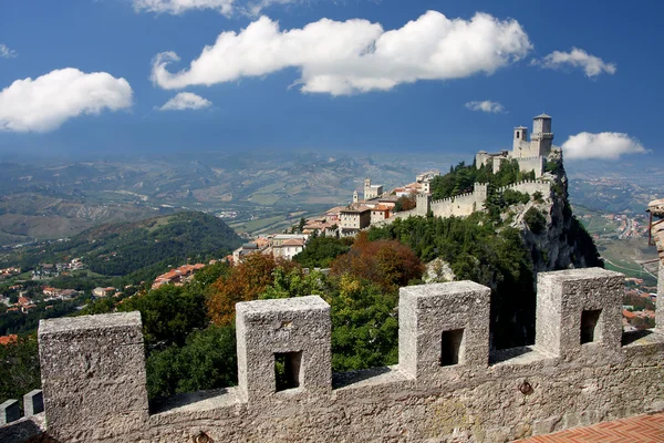 Castillo en República de San Marino, Italia —  Fotos de Stock