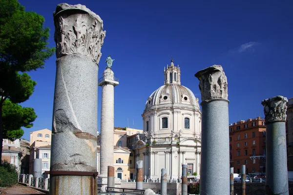 Rom, trajansäule, italien — Stockfoto