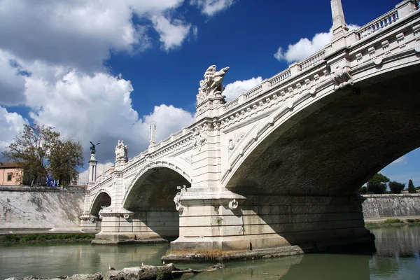 Міст ангели в Римі, Італія — стокове фото