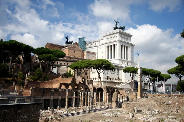 Rome,Vittorio Emanuele, Piazza Venezia — Stock Photo, Image