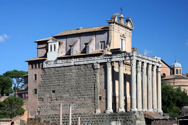 Forum romanum i Rom — Stockfoto