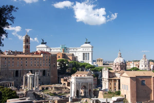 로마 포럼 로마 넘 — 스톡 사진