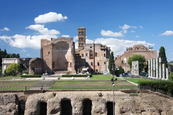 Das forum romanum in rom — Stockfoto
