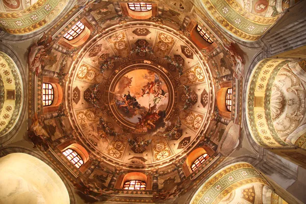 Ravenna, san vitale, berühmtes mosaik, italien — Stockfoto
