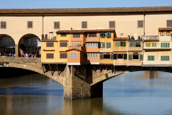 Florencie, most ponte vecchio, Itálie — Stock fotografie