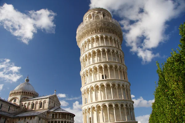 Scheve toren van Pisa, Italië — Stockfoto