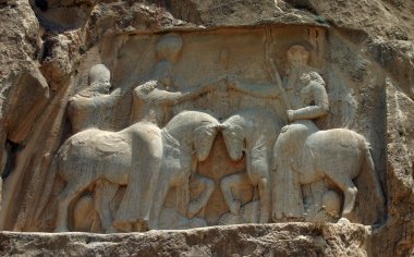 Naqsh-e Rostam, Tombs of Persian Kings, Iran clipart