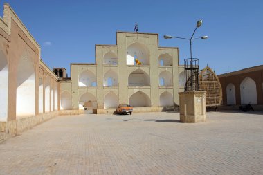 Square in Yasd, Iran clipart