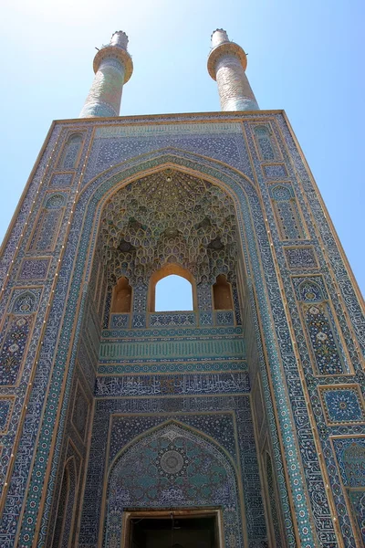 Jame Moschee in yazd, iran — Stockfoto