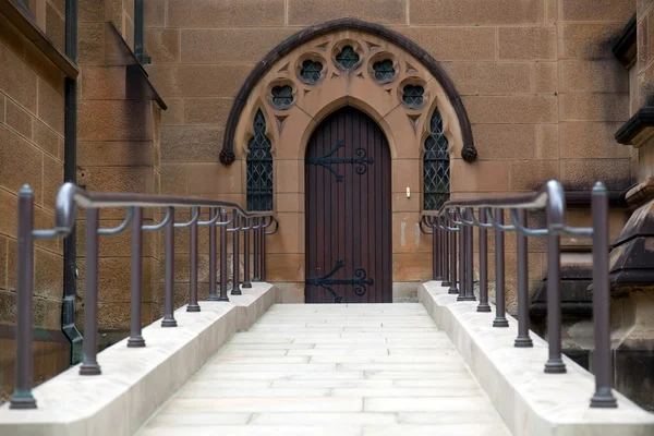 Wejście do Najświętszej Maryi Panny? s katedry Cathedral. — Zdjęcie stockowe