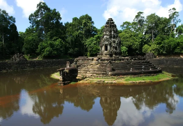 Templo Preah Neak Pean. Angcor. Siem Reap. Camboja — Fotografia de Stock