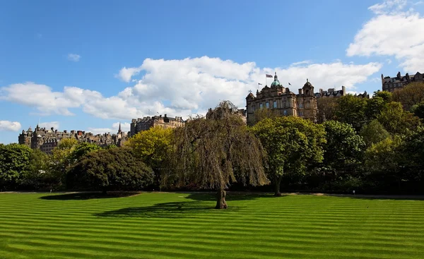 Princess Gardens. Edinburgh. Scotland. UK. — Stock Photo, Image