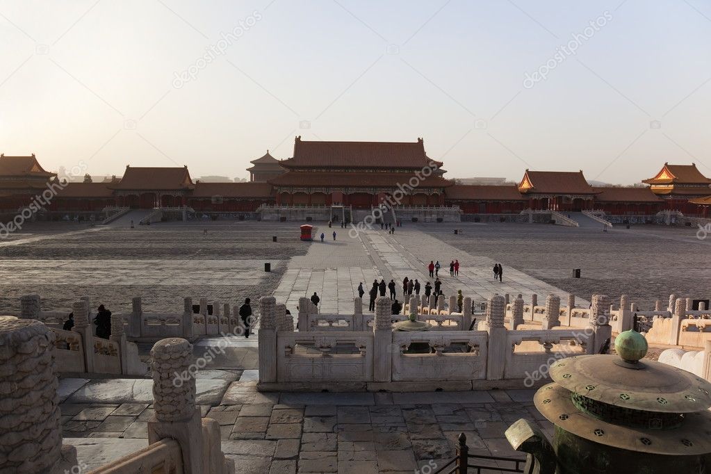 Gate of Supreme Harmony. Forbidden City. Beijing. China
