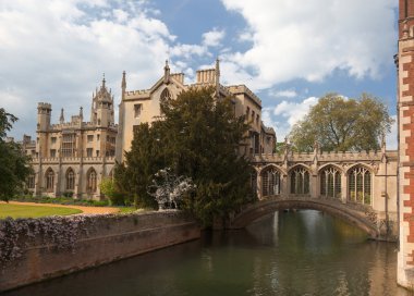 St John's College. Cambridge. UK. clipart