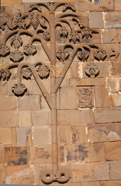 Stone carving. Ananuri church. Georgia. — Stock Photo, Image