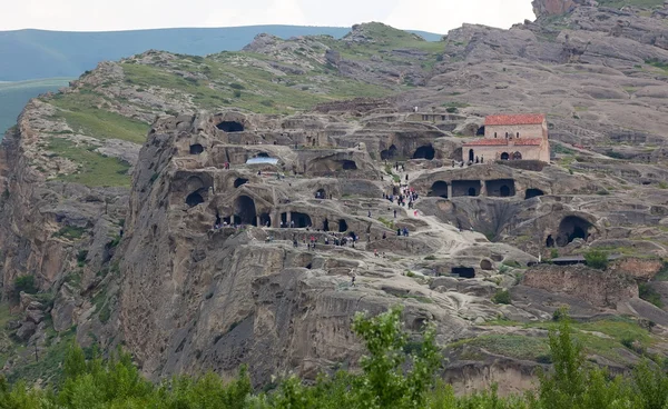3.000 yıllık şehir uplistsikhe mağara. Gürcistan. — Stok fotoğraf