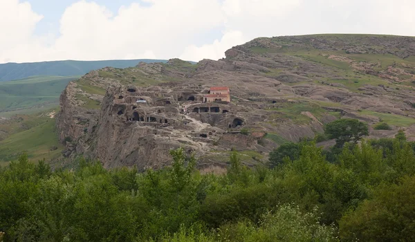 3000 år gamla cave city uplistsikhe. Georgien. — Stockfoto