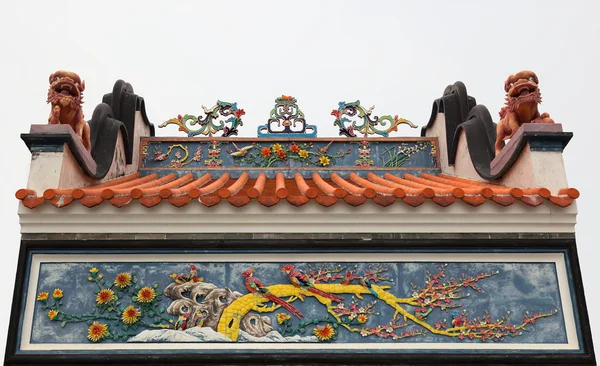 Detalhe do Templo Pak Tai. Cheung Chau. Hong Kong . — Fotografia de Stock