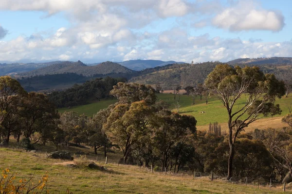 Wiejskiego krajobrazu w pobliżu oberon. Nowa Południowa Walia. Australia. — Zdjęcie stockowe