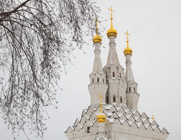 在维亚济马处女 hodegetria 图标的教会。斯摩棱斯克地区。俄罗斯. — 图库照片