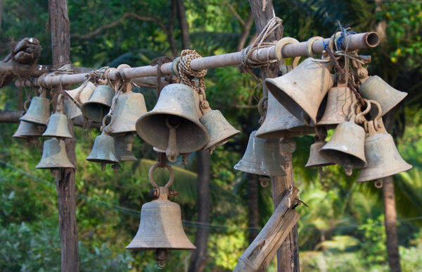 Old temple bells