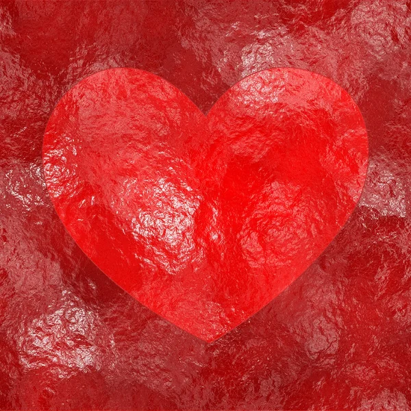 Corazón de gelatina — Foto de Stock