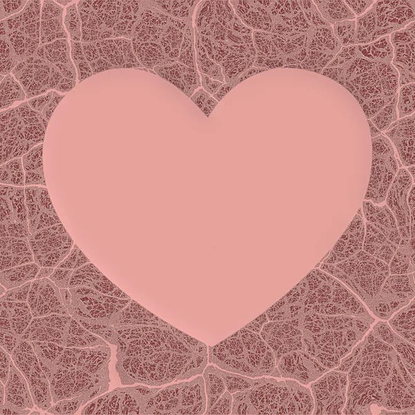 Broken heart background — Stock Photo, Image
