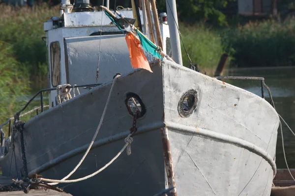 Eski balıkçı teknesi — Stok fotoğraf