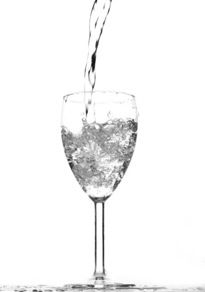 Víz egy pohárban — Stock Fotó
