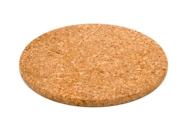 Cork table coaster clipart