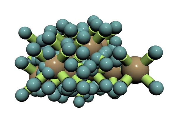 Molécula abstracta — Fotografia de Stock