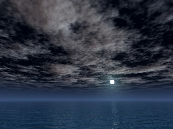 Moonlit night — Stock Photo, Image
