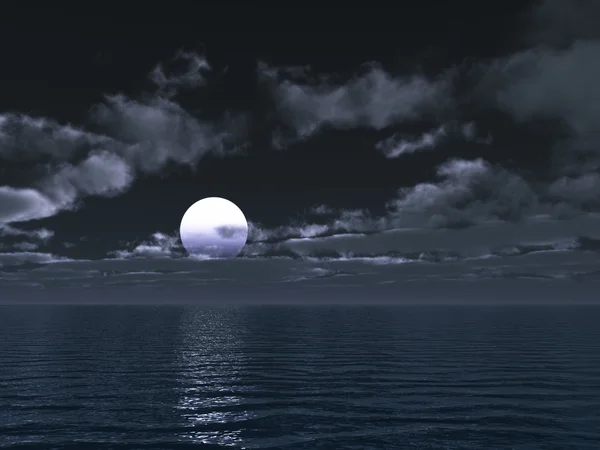 Noche de luna — Foto de Stock