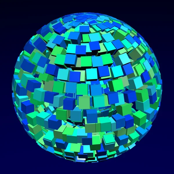 Cubic world — Stock Photo, Image