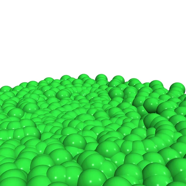 Esferas verdes — Fotografia de Stock