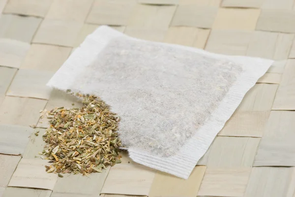 stock image Herbal tea bag