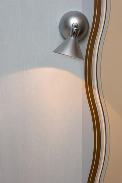Modern lamba ile arka plan — Stok fotoğraf