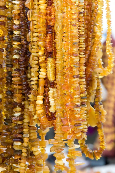 stock image Amber beads