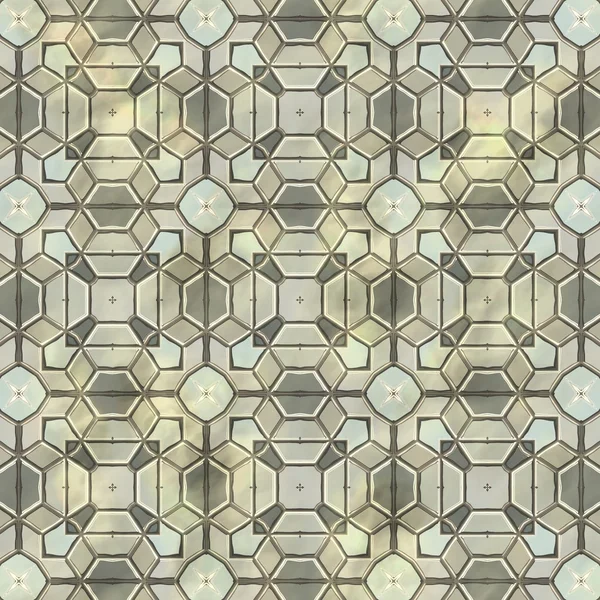 Antico pavimento a mosaico — Foto Stock