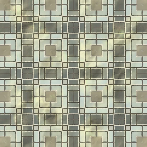 Starověké mozaiková podlaha — Stock fotografie