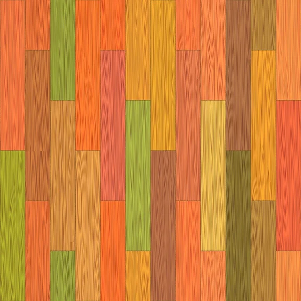 Multicolor parket — Stockfoto