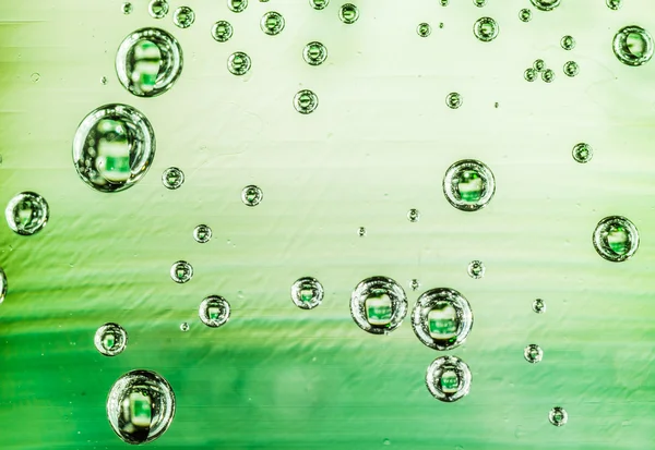 Groene bubbels — Stockfoto